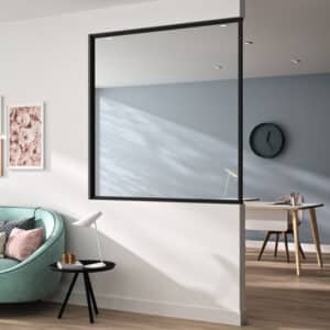 Verrière atelier sur mesure, Vendôme, aluminium blanc